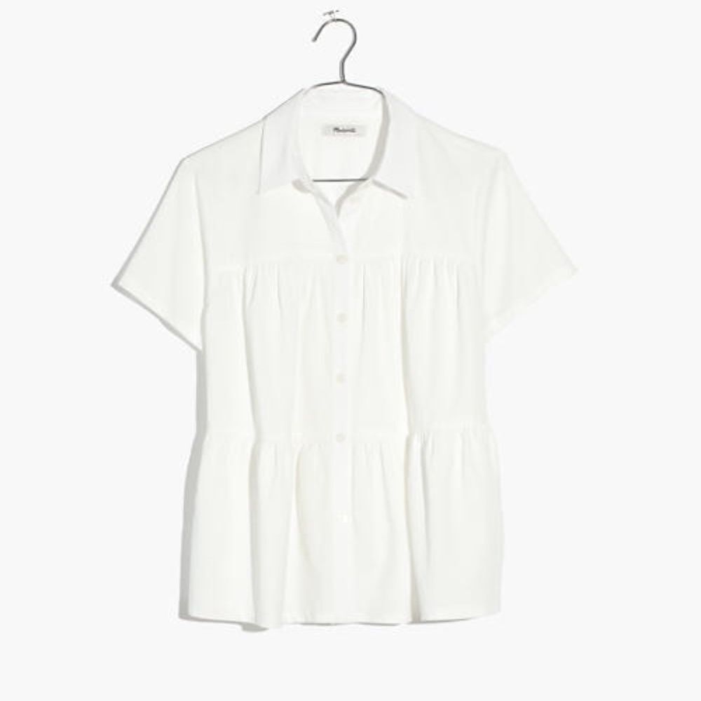 Madewell Seamed Button-Down Shirt NWOT SOLD OUT